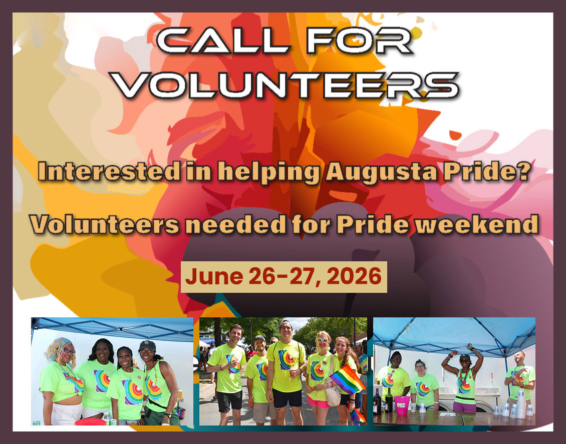 Call for volunteers with photos of previous volunteers.